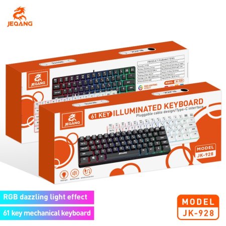 JEQANG JK-928 Mechanical Keyboard <br> <span class='text-color-warm'>سيتوفر قريباً</span>